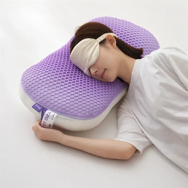 High-End Gel Cervical Vertebra Pectin Sleeping Pillow - Non-Pressure Bone Pillow Core for Ultimate Home Comfort ShopOnlyDeal