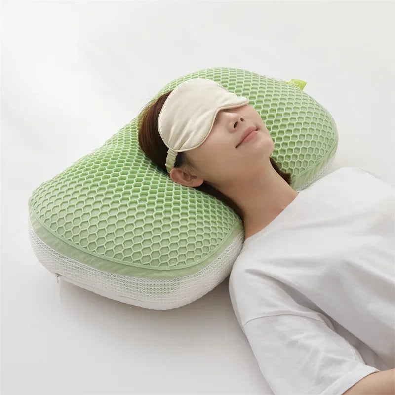 High-End Gel Cervical Vertebra Pectin Sleeping Pillow - Non-Pressure Bone Pillow Core for Ultimate Home Comfort ShopOnlyDeal