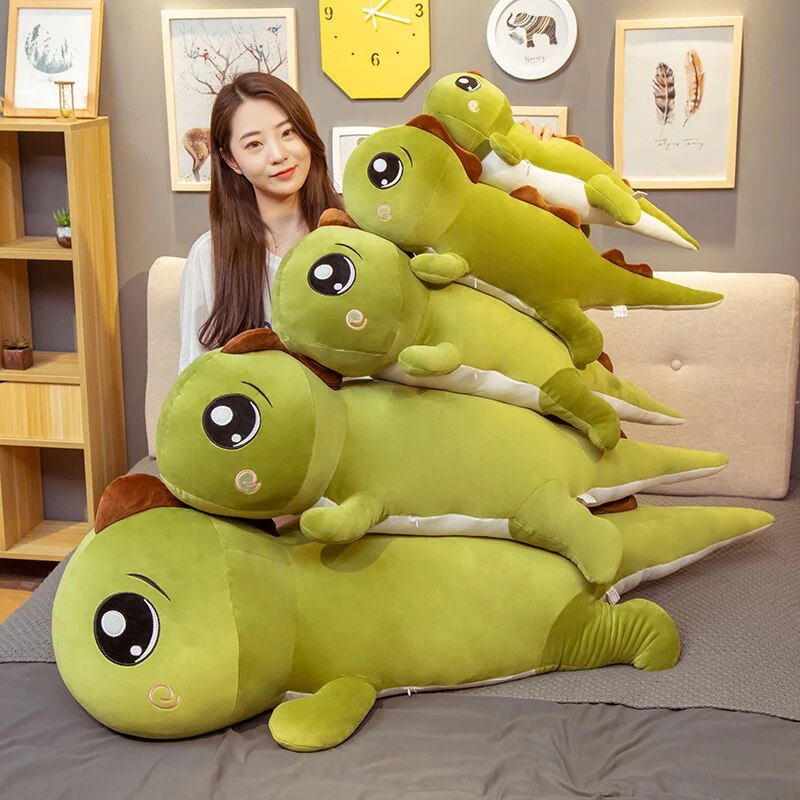 Giant Big Eyes Dinosaur Plush Toy Soft Stuffed Cartoon Animal Dinosaur Doll Girlfriend Sleeping Pillow Baby Kids Birthday Gift ShopOnlyDeal