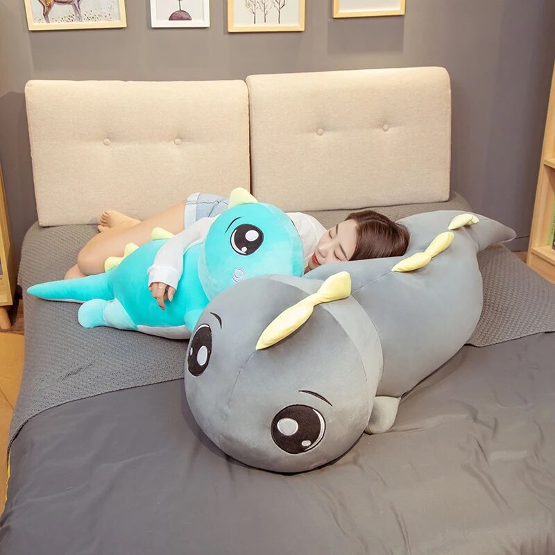 Giant Big Eyes Dinosaur Plush Toy Soft Stuffed Cartoon Animal Dinosaur Doll Girlfriend Sleeping Pillow Baby Kids Birthday Gift ShopOnlyDeal