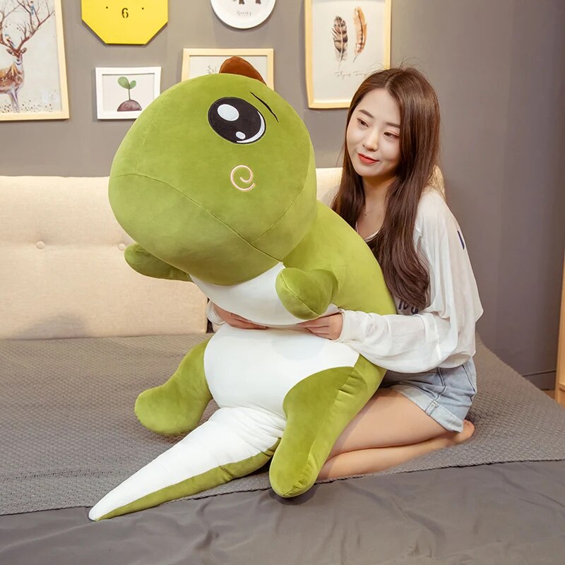 Giant Big Eyes Dinosaur Plush Toy Soft Stuffed Cartoon Animal Dinosaur Doll Girlfriend Sleeping Pillow Baby Kids Birthday Gift ShopOnlyDeal