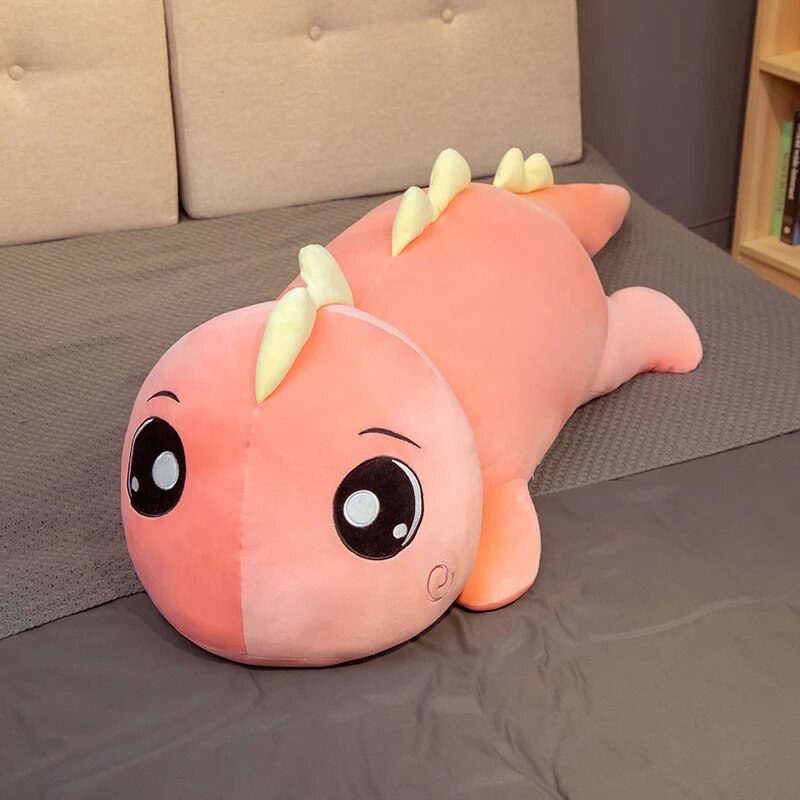 Giant Big Eyes Dinosaur Plush Toy Soft Stuffed Cartoon Animal Dinosaur Doll Girlfriend Sleeping Pillow Baby Kids Birthday Gift ShopOnlyDeal