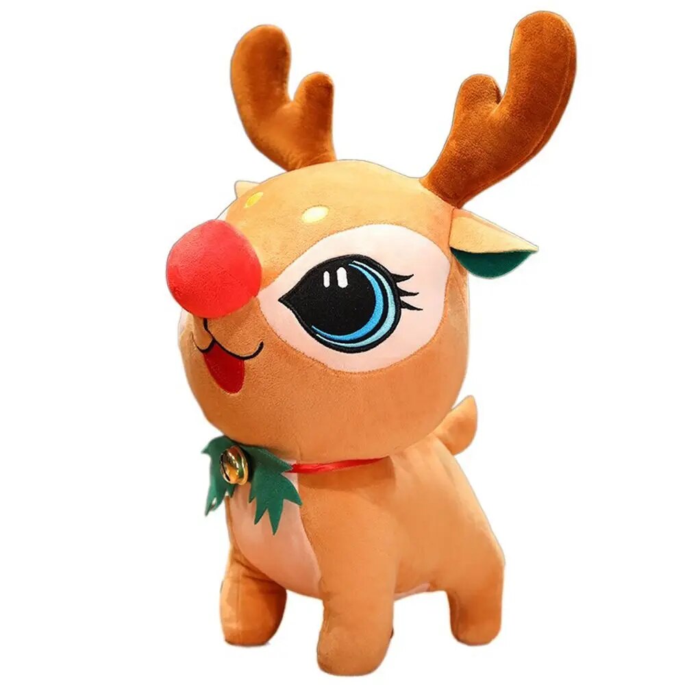 Christmas Gift Animal Dolls Children Kids Toy Soft Ornaments New Year Stuffed Animal Stuffed Dolls Christmas Plush Toy Toys Dolls ShopOnlyDeal