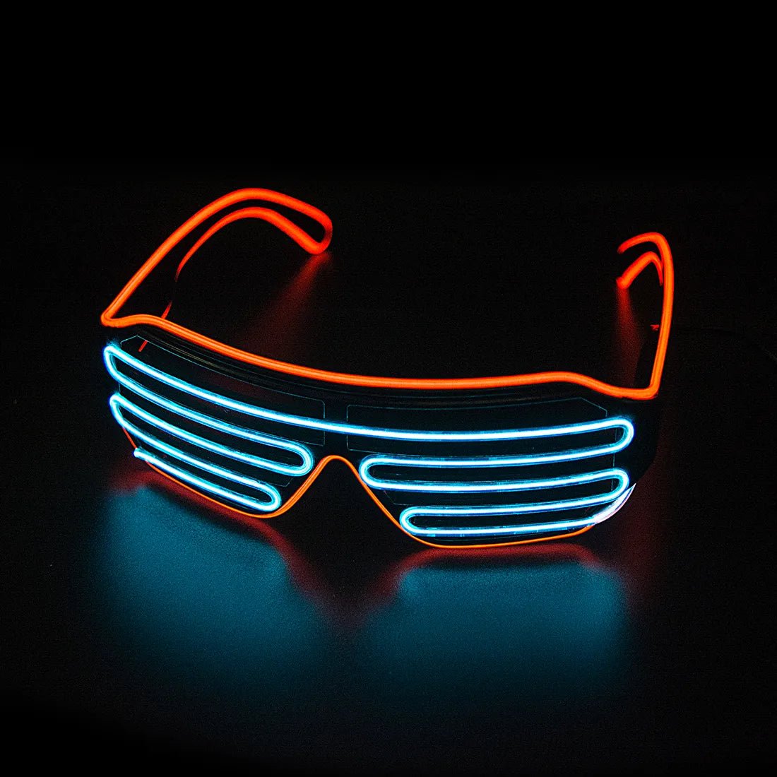 Glowing Glasses LED Luminous Bril Neon Christmas Glow Sunglasses Flashing Light Glass for Party Supplies Prop Costumes New ShopOnlyDeal