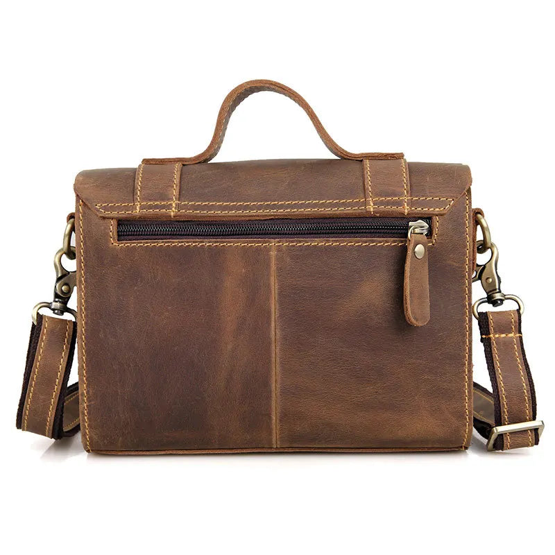 Elevate Your Style with a Genuine Leather Men's Briefcase - The Ultimate Business Companion ShopOnlyDeal