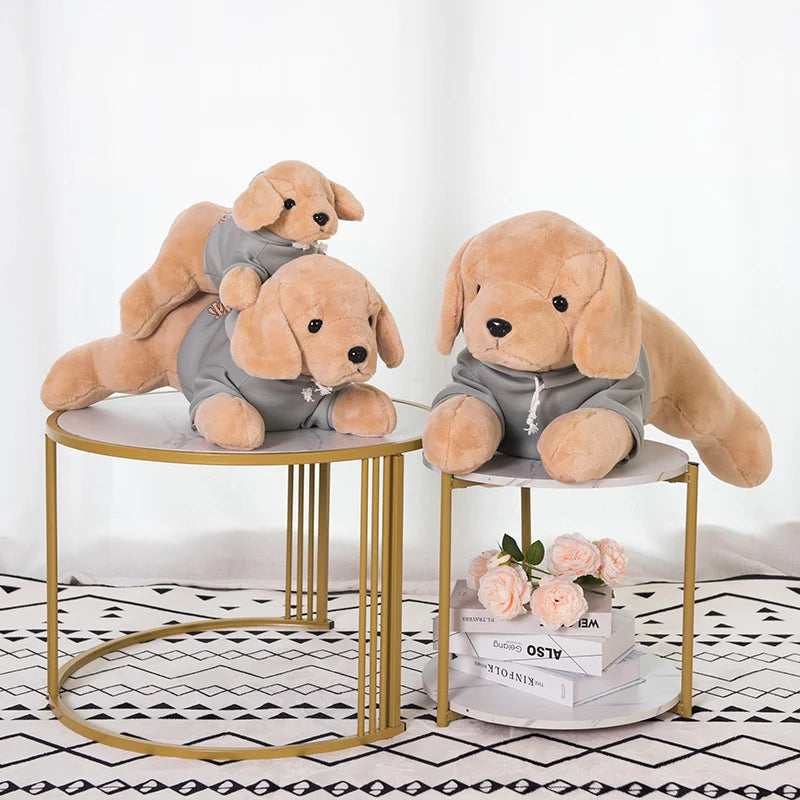 Golden Retriever Plush Toys Stuffed Animal Puppy Doll Soft Labrador Dog Pillow Appease Gifts for Kids Girls Baby Room Decoration ShopOnlyDeal