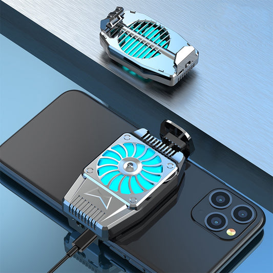 Gaming Universal Mini Mobile Phone Cooling Fan: Radiator Turbo Hurricane Game Cooler, Phone Cool Heat Sink for iPhone/Samsung/Xiaomi ShopOnlyDeal