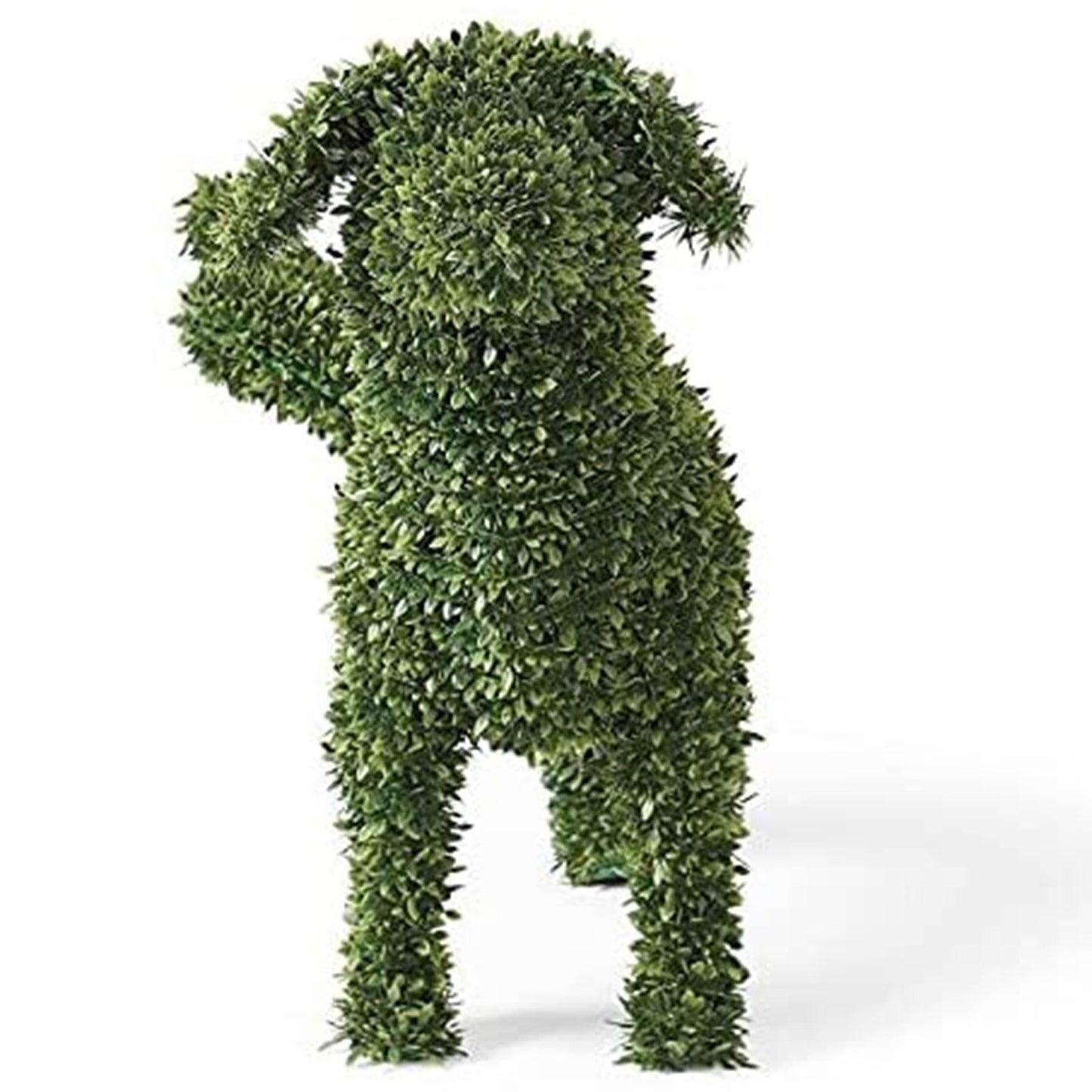 Funny Dog Statue For Garden Decorative Peeing Dog Topiary Flocking Dog Sculptures Statue Without Ever a Finger to Prune or Water Decorative Pet Garden Decor ShopOnlyDeal