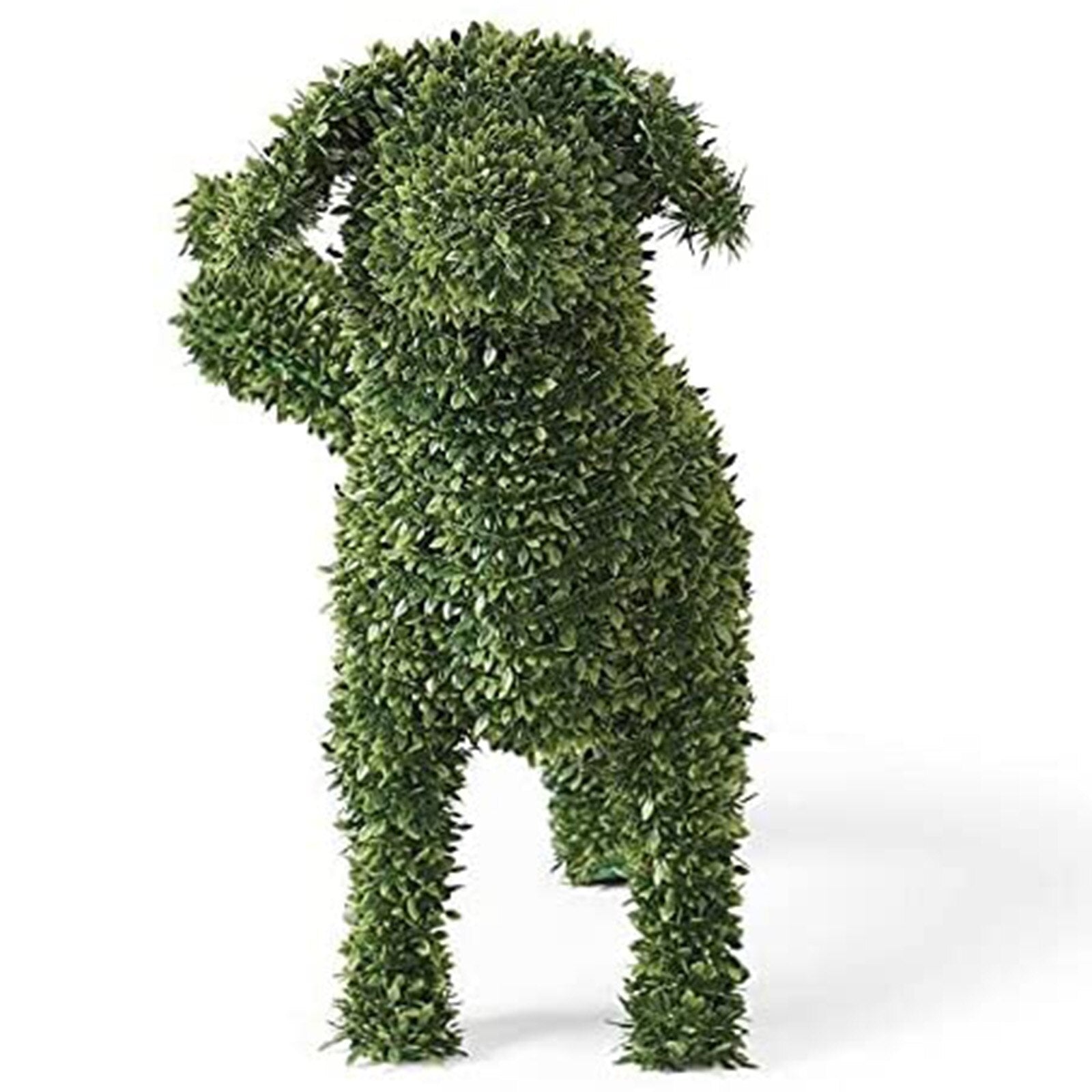 Funny Dog Statue For Garden Decorative Peeing Dog Topiary Flocking Dog Sculptures Statue Without Ever a Finger to Prune or Water Decorative Pet Garden Decor ShopOnlyDeal