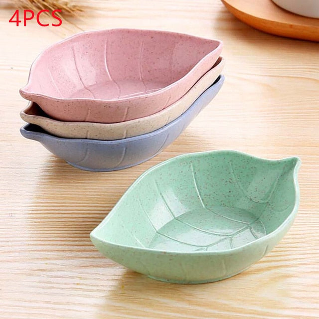 Seasoning Bowl Tableware Bowl Heart Shape Lightweight Food Sauce Dish Appetizer Plates for Kitchen tools Kitchen Accessories ShopOnlyDeal