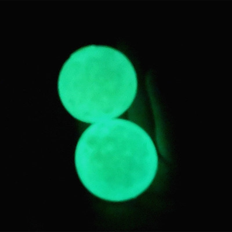 Luminous Balls High Bounce Glowing Stress Ball Sticky Wall Home Decompression Toy Kids Gift Anxiety Toy Glow in the Dark ShopOnlyDeal