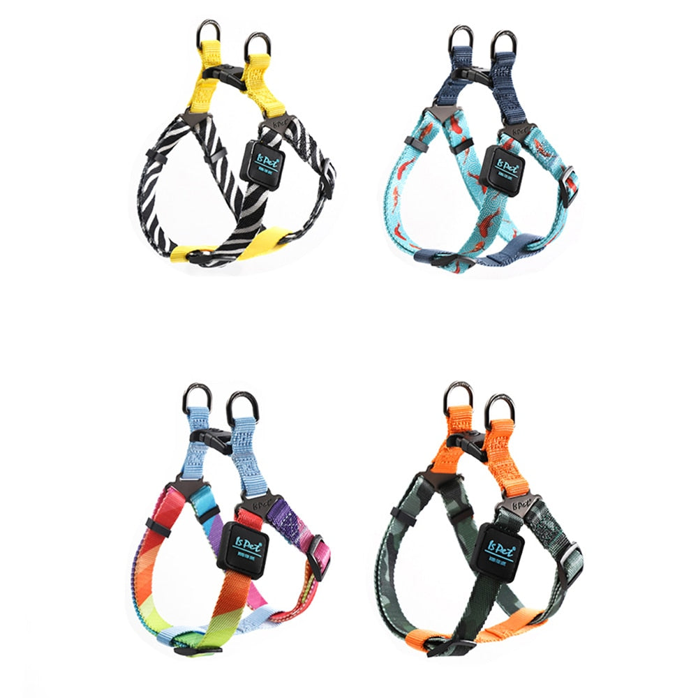 Pet Dog Harness Adjustment Colorful  Four Sizes Easy Control Handle for Small Medium Large Dogs Training Walking Vest Harness ShopOnlyDeal