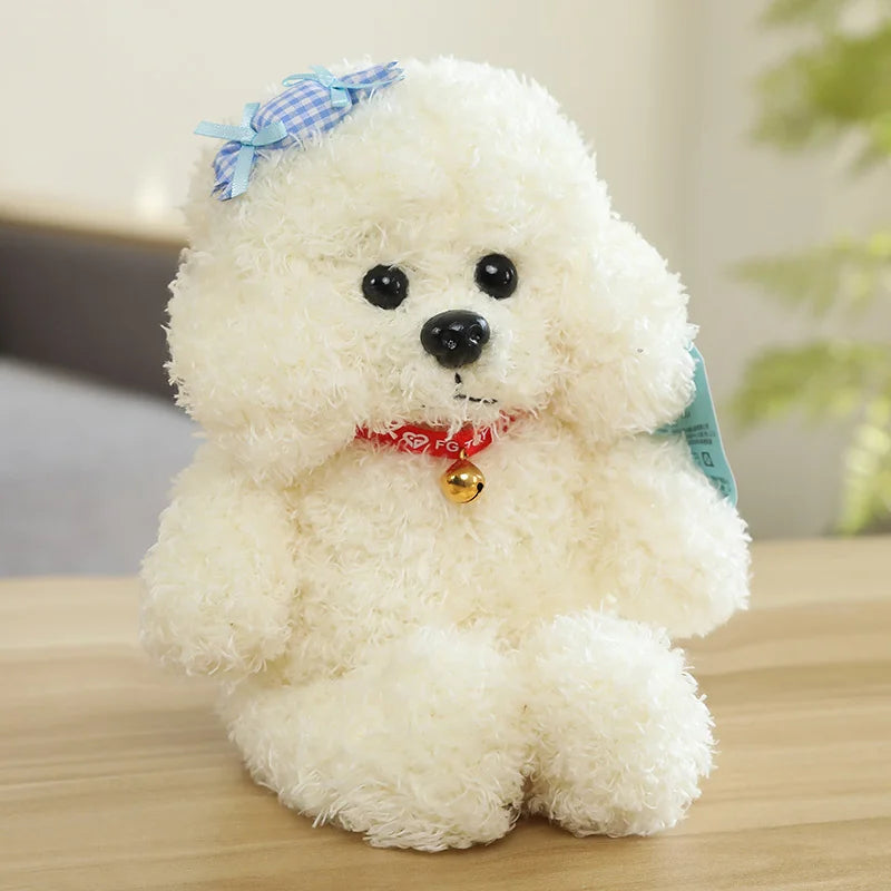 Adorable Teddy Dog Plush Toy - Large Stuffed Animal, Kawaii Body Pillow, Perfect Birthday Gift for Kids 🧸🎁🐶 ShopOnlyDeal