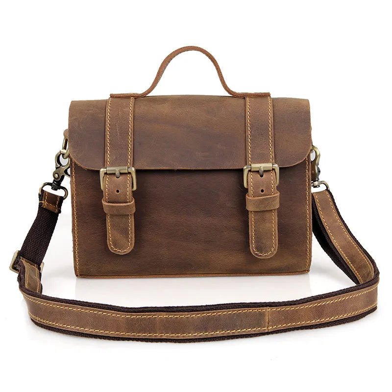 Elevate Your Style with a Genuine Leather Men's Briefcase - The Ultimate Business Companion ShopOnlyDeal