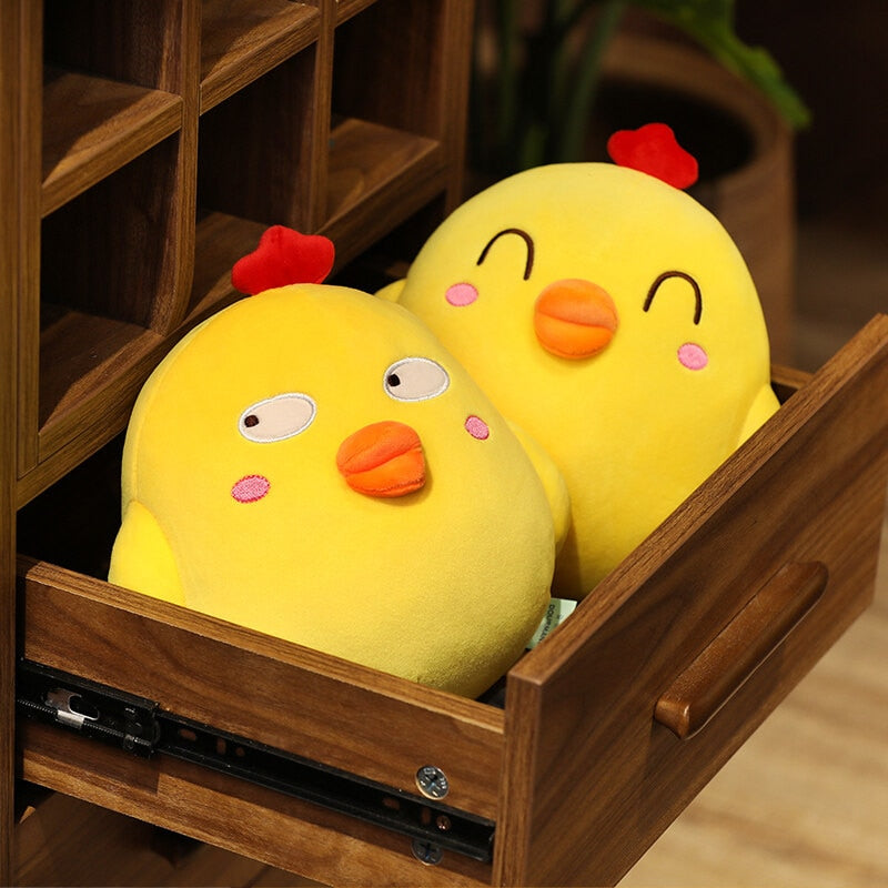 Cute Chicken Plush Toys Kawaii Cartoon Little Yellow Chicken Doll Soft Stuffed Chick Animal Pillow Xmas Gifts for Kids 25-65cm ShopOnlyDeal