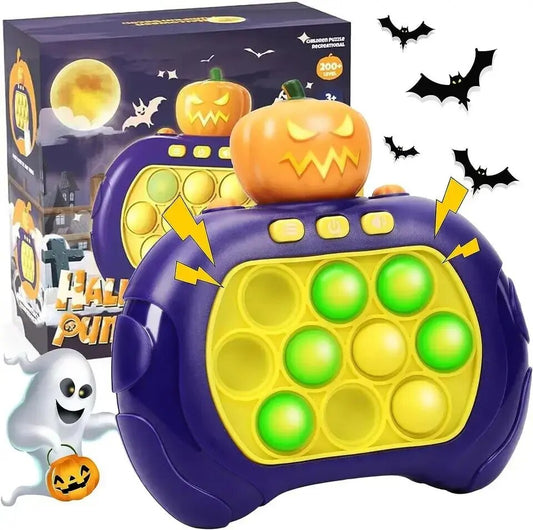 Halloween Limited Handle Quick Push Game Machine Kids Pop Light Fidget Relief Stress Halloween Gift Toys For Children Adult Boys ShopOnlyDeal