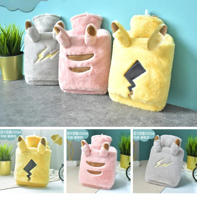 Hot Water Bag Hand-filling  Water Cute Plush Warm Water Bag Student Old-fashioned Rubber Size Flush Water Warm Hand Treasure ShopOnlyDeal