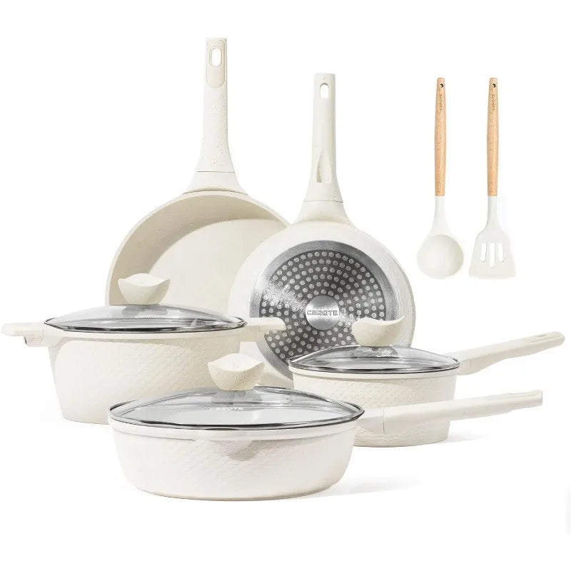 Healthy Non-Stick Granite Cookware Set: Elevate Your Cooking with Style and Safety ShopOnlyDeal