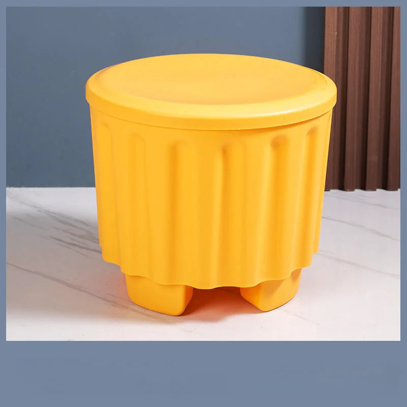 Modern Minimalist Multifunctional Thickened Storage Stool Load-bearing Pounds of Plastic Stool Toys Car Finishing Fishing Stool ShopOnlyDeal