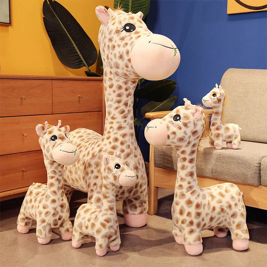 Giraffe Stuffed Toy Home Bedroom Imitation Plush Doll Simulation Animal Deer Doll New Toy Girl Throw Pillow ShopOnlyDeal