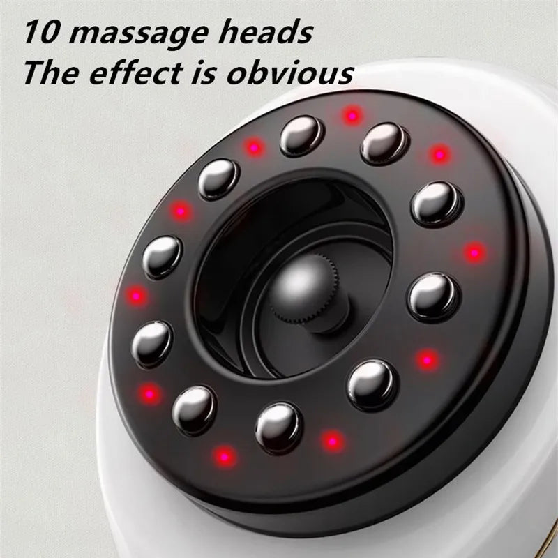 Home Electric Guasha Scraping Massage Cupping Body Massager: Your Ultimate Wellness and Beauty Companion - Home Electric Guasha Scraping Massage Cupping Body Massager Vacuum Cans Suction Cup Heating Fat Burner Anti-cellulite Massager ShopOnlyDeal