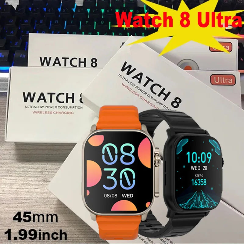 Hot Sale Smart Watch Ultra Series 8 Men Women Bluetooth Call Sport Fitness Tracker Waterproof Smart Watch 8 Ultra Pk T800 Ultra ShopOnlyDeal