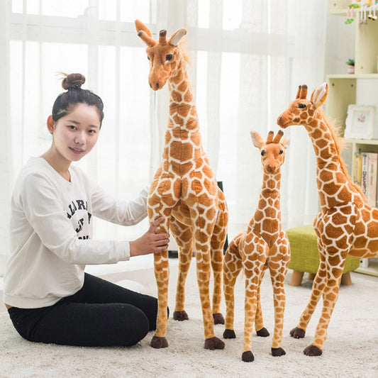 Giant Giraffe Plush Toys Huge Cute Stuffed Animal Dolls Soft Simulation Giraffe Doll Birthday Gift Kids Toy Bedroom Decor Shop5114004 Store