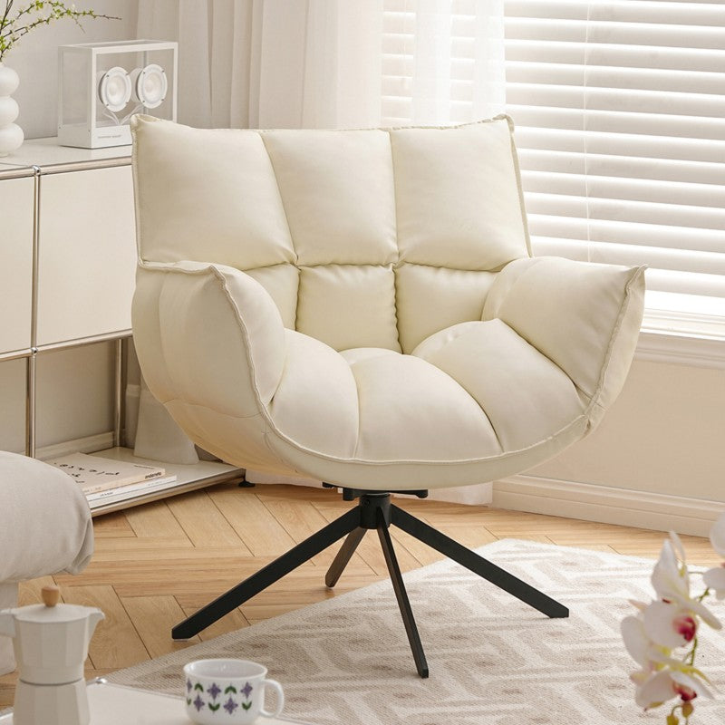 Minimalist Italian Lounge Chair Single Sofa Chair Modern Swivel Designer Modern Living Room Lazy Minimalist Lounge Chair ShopOnlyDeal