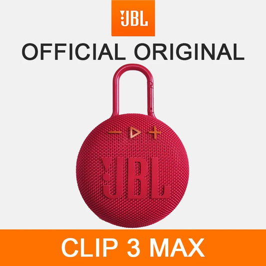 JBL Clip 3 MAX: Wireless Bluetooth Compatible Speaker - Mini, IPX7 Waterproof, Ideal for Outdoor Use with Rechargeable Battery and Microphone ShopOnlyDeal