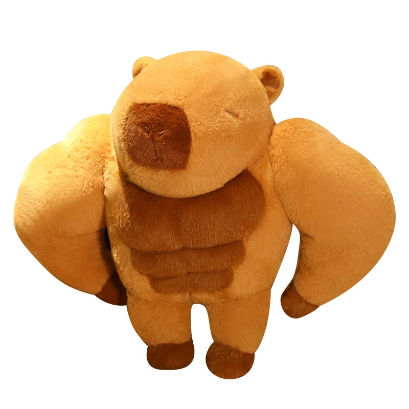 Kawaii Muscle Capybara Plush Toys Stuffed Animals Capybara Pillow Doll Girlfriend Birthday Gifts Sale365 Store