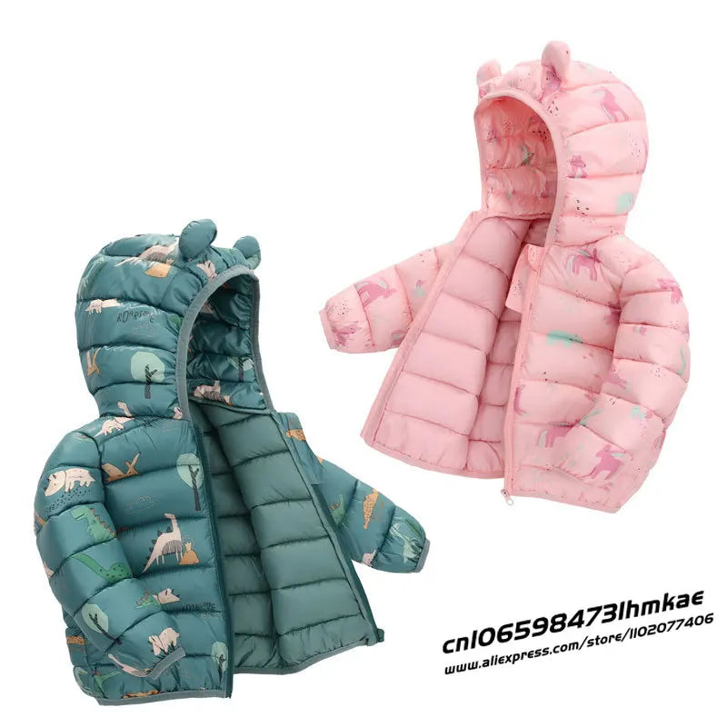 Kids Autumn Winter Jacket for Baby Warm Coat Children Cotton Outerwear Student Outdoor Baby Clothing kids winter jacket ShopOnlyDeal