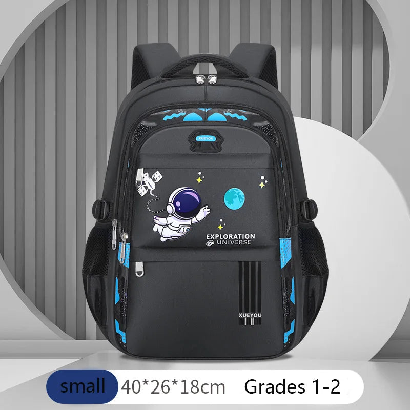 Astronaut-Themed Kids School Backpack: Fuel Their Imagination for Learning - Kids Backpack Children School Bags for Boys Astronaut School Backpack Waterproof Primary Book Bag Mochila Infantil ShopOnlyDeal