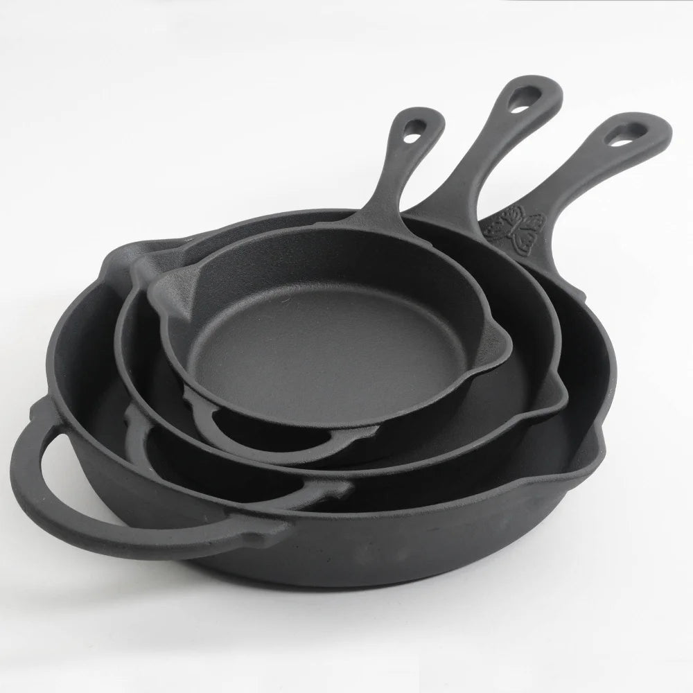 Timeless Beauty Cast Iron Cookware Set: Embrace Tradition and Excellence in Your Kitchen ShopOnlyDeal