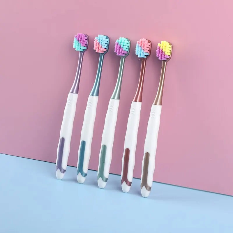 Adult Toothbrush Soft Bristles Family Pack Five Separate Packs About Ten Thousand Bristles Shop5370096 Store