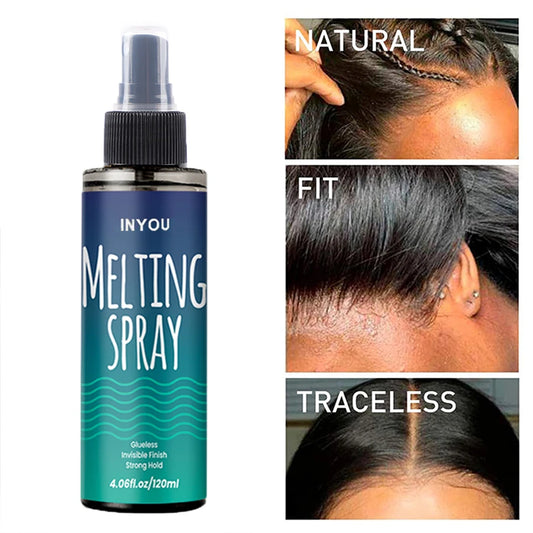 Lace Melting Spray, Lace Wig Melting Spray ,Strong Natural Finishing Hold, Wig Melting Spray & Hair Adhesive for Wigs ShopOnlyDeal