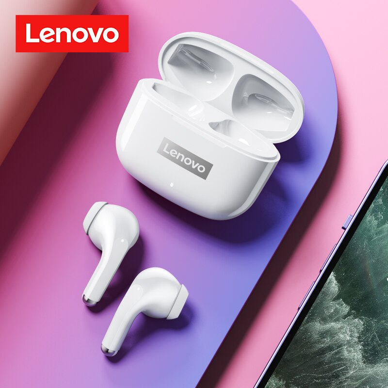 Lenovo LP40 Pro Earphones Bluetooth 5.0 Wireless Sports Headphone Waterproof Earbuds with Mic Touch Control TWS Headset Cutesliving Store