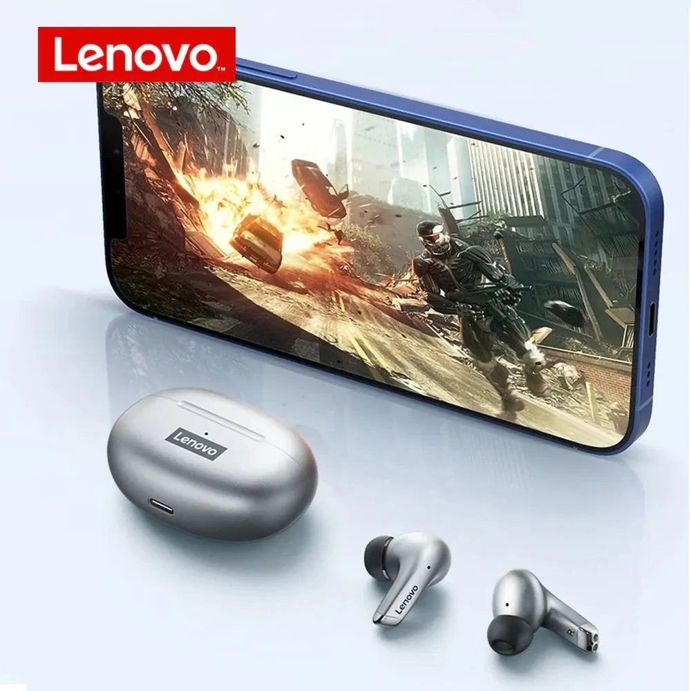 Lenovo LP5 TWS Bluetooth Earphone 9D Stereo HiFi Sports Waterproof Wireless Earbuds for iPhone 13 Xiaomi Bluetooth Headphones ShopOnlyDeal
