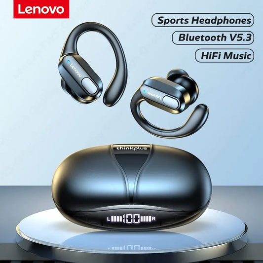 Lenovo XT80 Sports Wireless Headphones: Hifi Stereo Sound with Mics, Button Control & LED Power Display ShopOnlyDeal