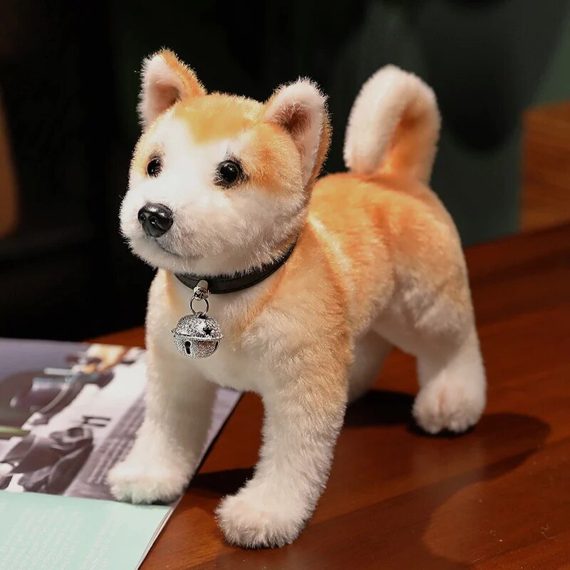 Shiba Inu Akita Dog Stuffed Animal Plush Toy Cute Simulation Puppy Fluffy Appease Baby Doll Birthday Gifts For Children ShopOnlyDeal