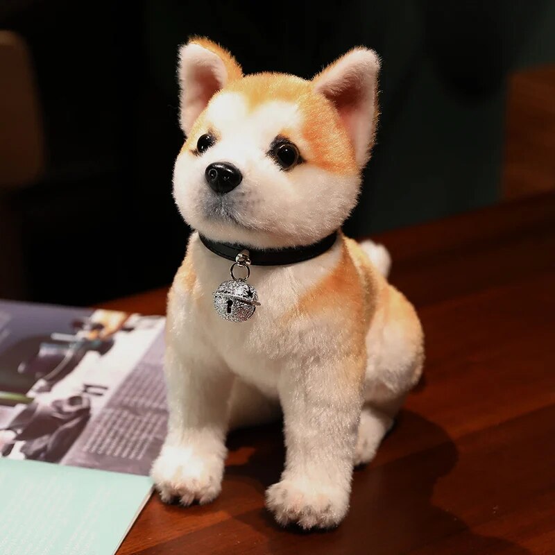 Shiba Inu Akita Dog Stuffed Animal Plush Toy Cute Simulation Puppy Fluffy Appease Baby Doll Birthday Gifts For Children ShopOnlyDeal