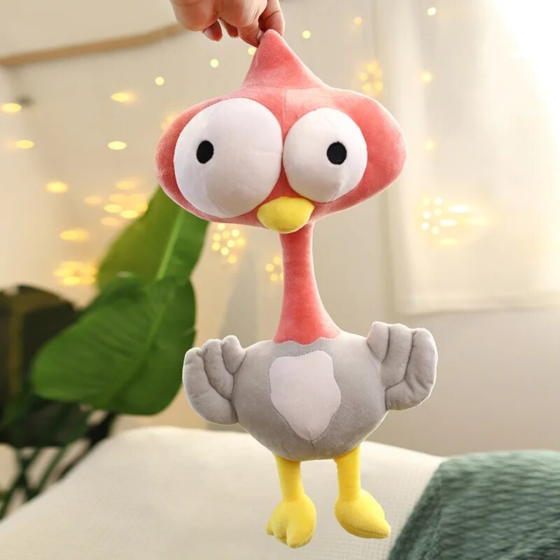 Cute Stuffed Chicken Toy Lovely POP Burst Eye Chick Plush Doll Stuffed Kids Toys Chicken Rooster Cock Wedding Birthday Gift Creative Christmas Girlfriend ShopOnlyDeal