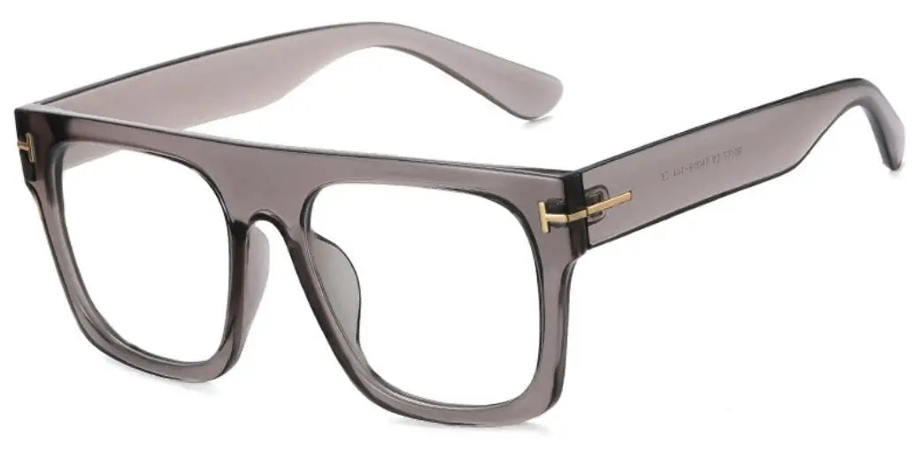 Luxury Brand Presbyopia Glasses Male Vintage Oversized Square Glasses Frame Vintage Anti Blue Light Reading Glasses Men +1 +1.5 ShopOnlyDeal