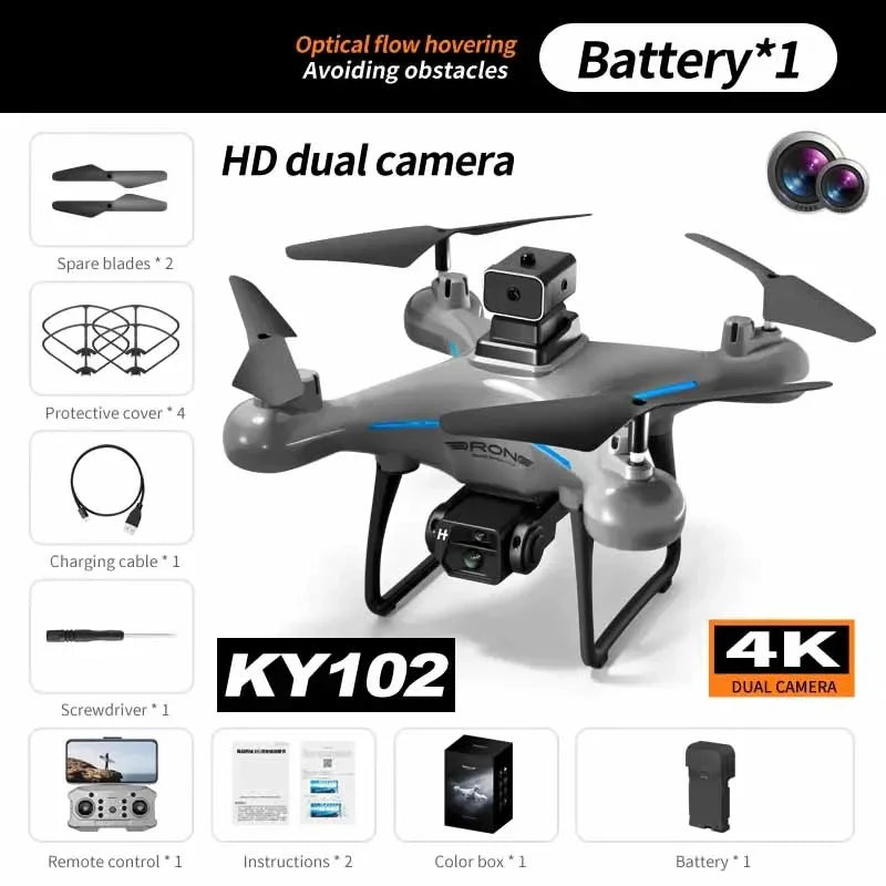 MIJIA KY102 Drone 8K Profesional Dual-Camera Aerial Photography 360 Obstacle Avoidance Optical Flow Four-Axis RC Aircraft ShopOnlyDeal