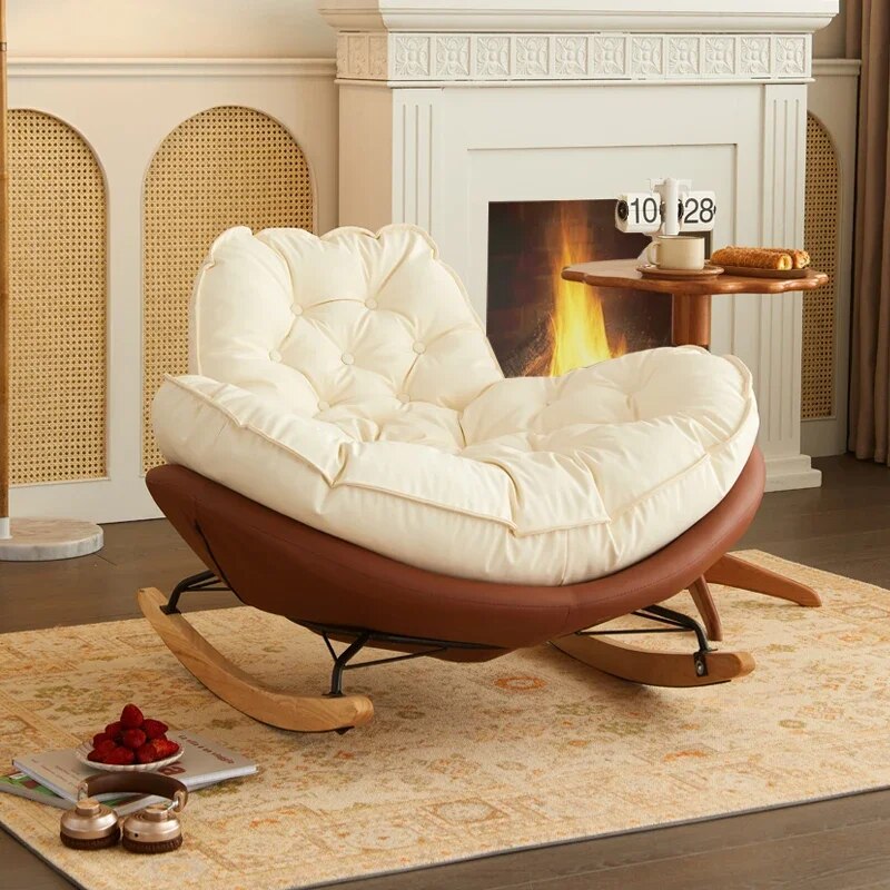 Nordic Modern Living Rooms Chairs Bedrooms White Relaxing Single Lounge Chair Luxury Designer Sandalye Home Accessories Commodity Store