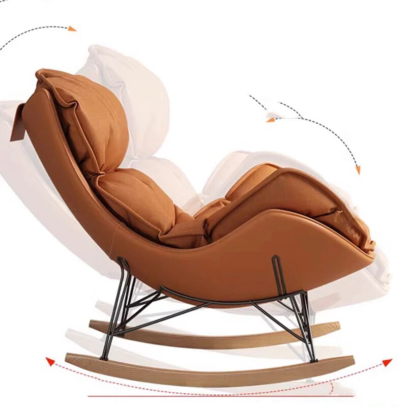 Living Room Chairs Modern Makeup Armchair Arm Puffs Recliner Designer Chair Bedroom Mid Century Modern Silla Home Furniture ShopOnlyDeal