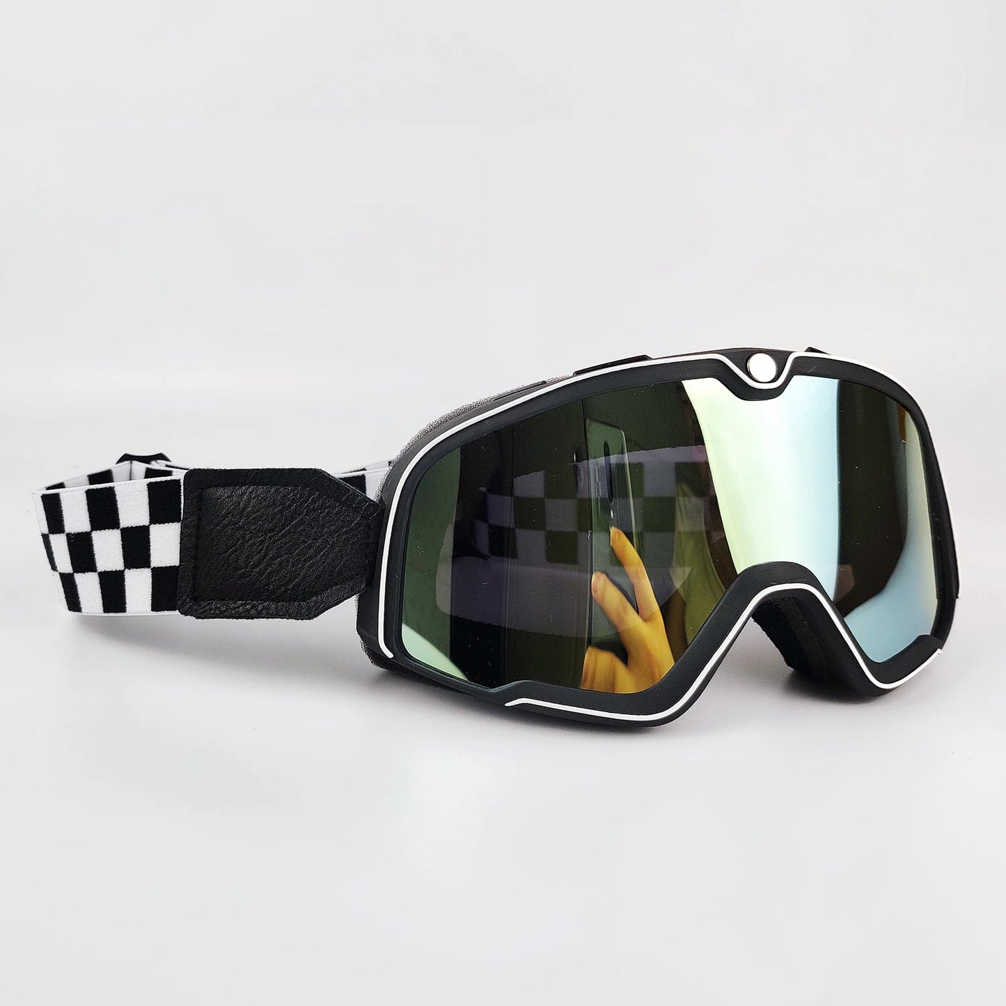 Motorcycle Goggles Retro Motocross Glasses Scooter ATV Skiing Sunglasses Eyeglasses Anti-UV Cafe Racer Chopper Cycling Racing ShopOnlyDeal