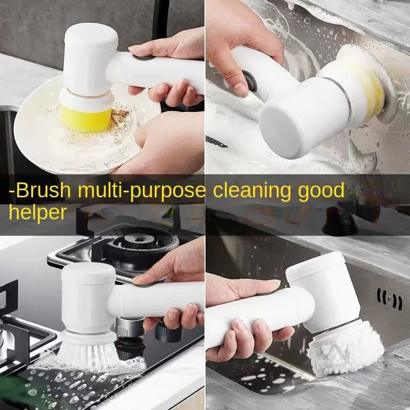 Multi-functional Electric Cleaning Brush for Kitchen and Bathroom - Wireless Handheld Power Scrubber ShopOnlyDeal