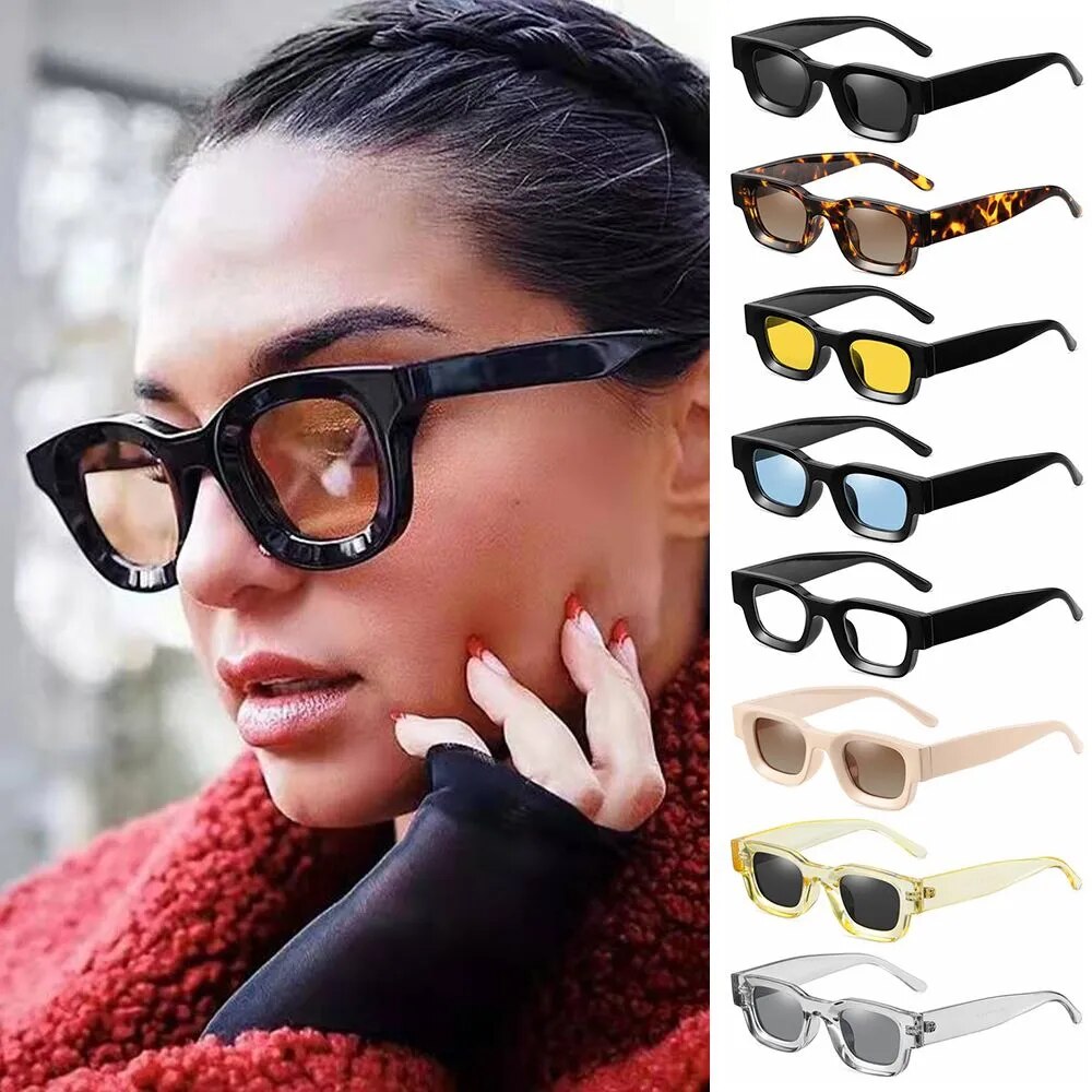 Fashion Small Square Polarized Sunglasses Women New Trendy Popular Retro Punk Shades UV400 Men Trending Sun Glasses ShopOnlyDeal