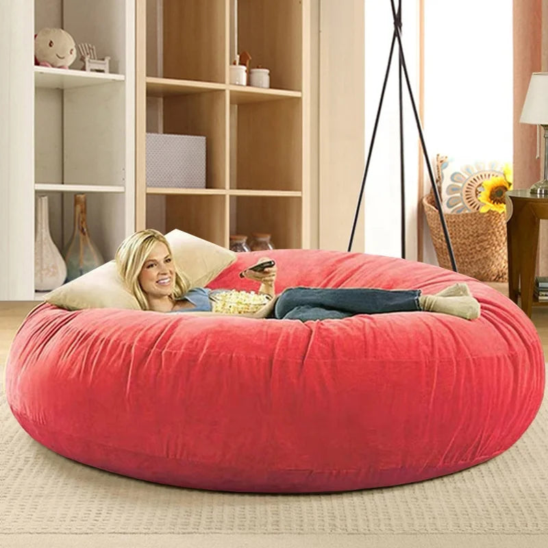 New 7ft filled bean bag large lazy sofa living room sofas   giant ShopOnlyDeal