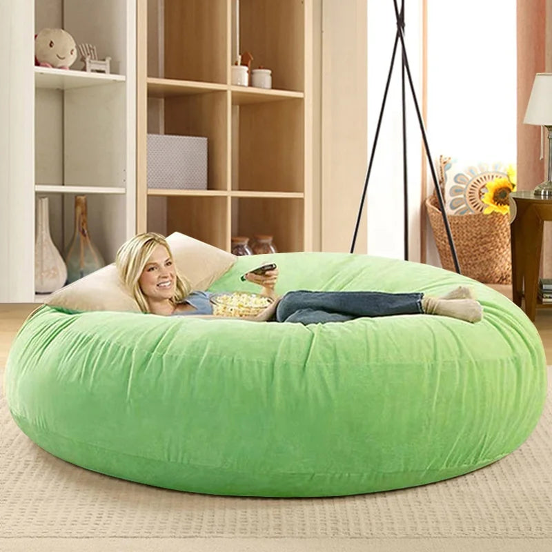 New 7ft filled bean bag large lazy sofa living room sofas   giant ShopOnlyDeal